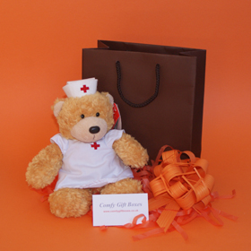 Nurse soft toy get well gifts, get well gifts for men, small get well hospital gifts