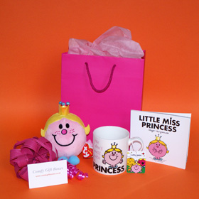 Get well soon gifts for young girls, fun get well gifts, get well gifts for teenagers, Little Miss Princess gifts UK delivery